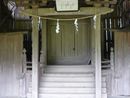 八幡大神社拝殿内部に納められている本殿
