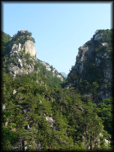 昇仙峡の幽玄な景観を撮影した画像