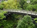 猿橋と桂川渓谷の関係が良く判る画像