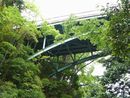 桂川渓谷から見上げた新猿橋