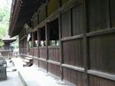 大井俣窪八幡神社拝殿外壁、縦長画像